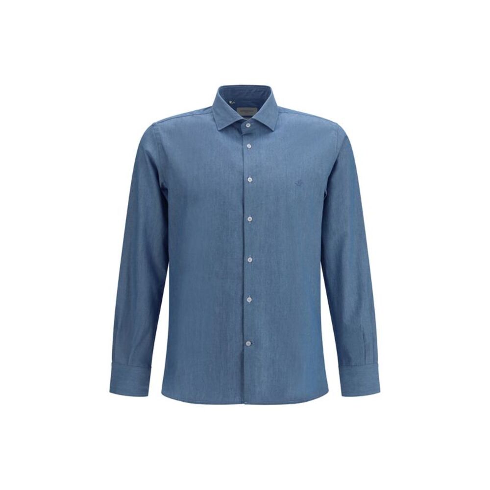 Brooksfield Men Cotton Shirt